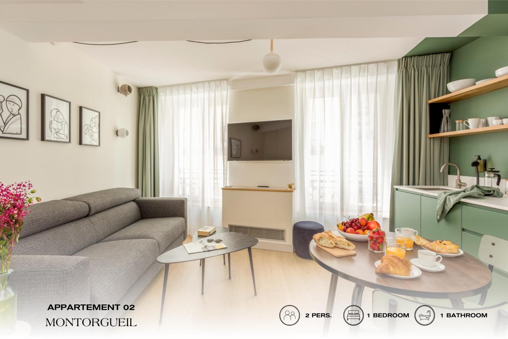 Appartamento Beauquartier - Montorgueil Parigi Esterno foto