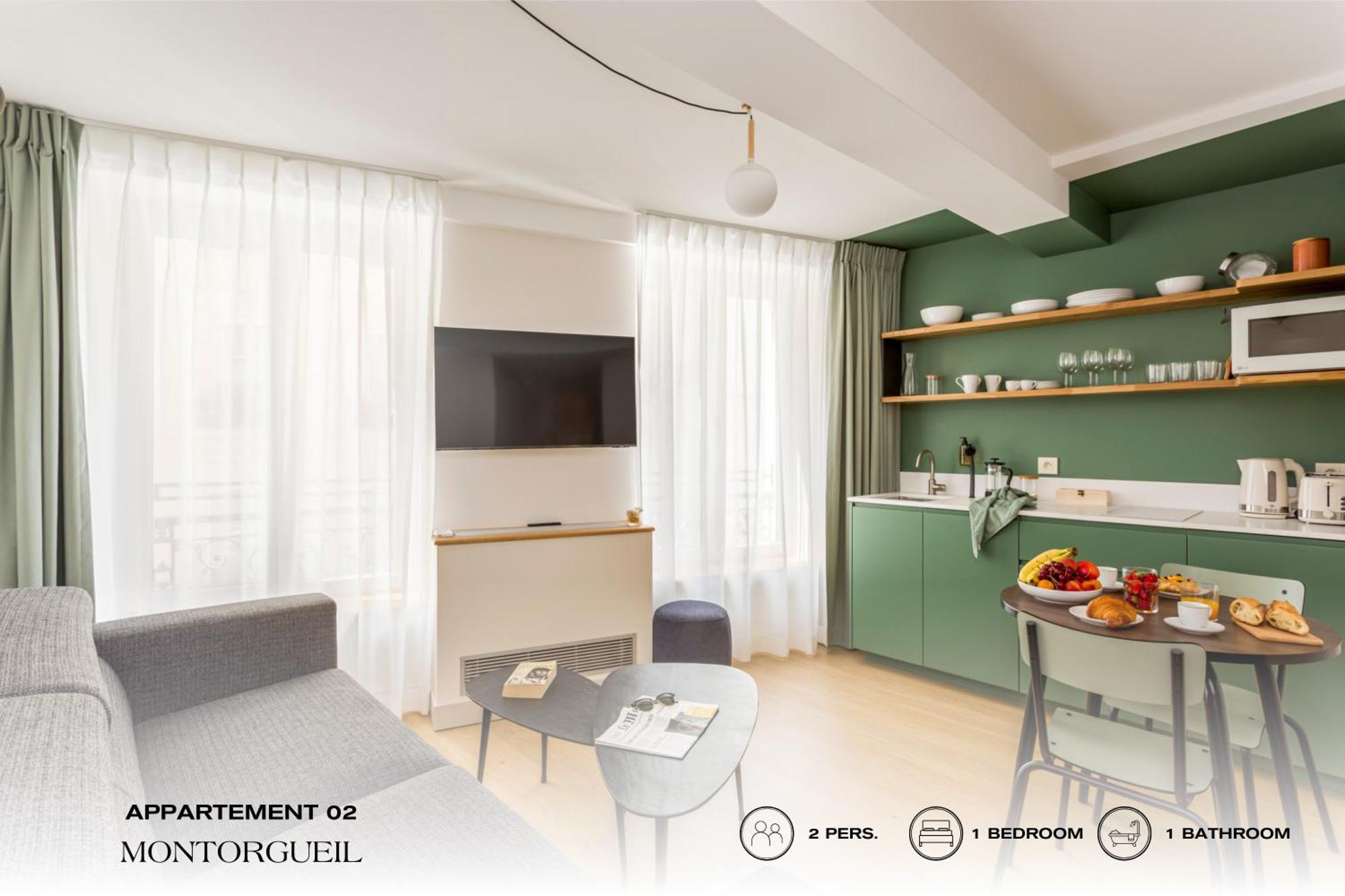 Appartamento Beauquartier - Montorgueil Parigi Esterno foto