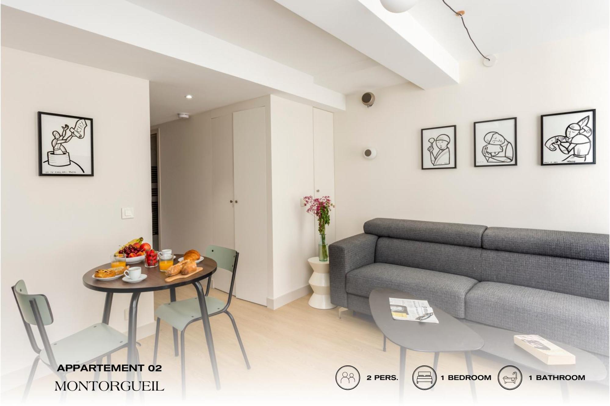Appartamento Beauquartier - Montorgueil Parigi Esterno foto