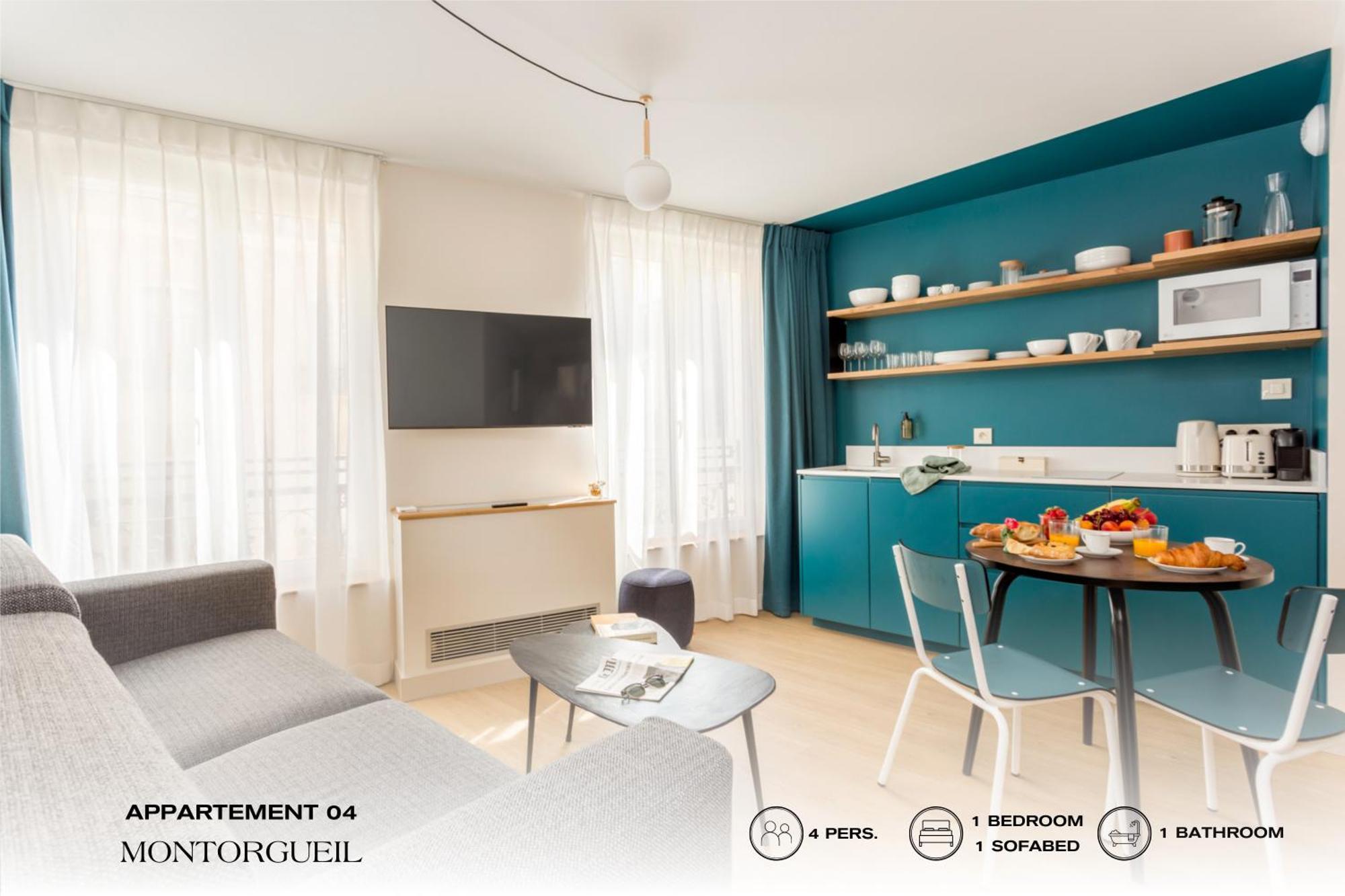 Appartamento Beauquartier - Montorgueil Parigi Esterno foto