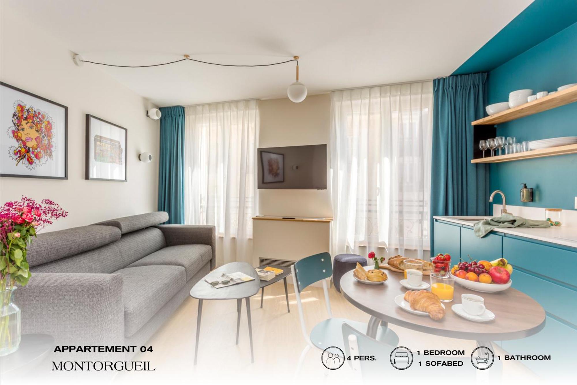 Appartamento Beauquartier - Montorgueil Parigi Esterno foto